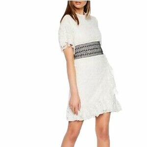 BARDOT Reese Lace Dress‎ Sz 6 (SMALL)